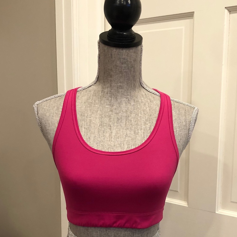 Champion Sports Bra Size Medium Hot Pink